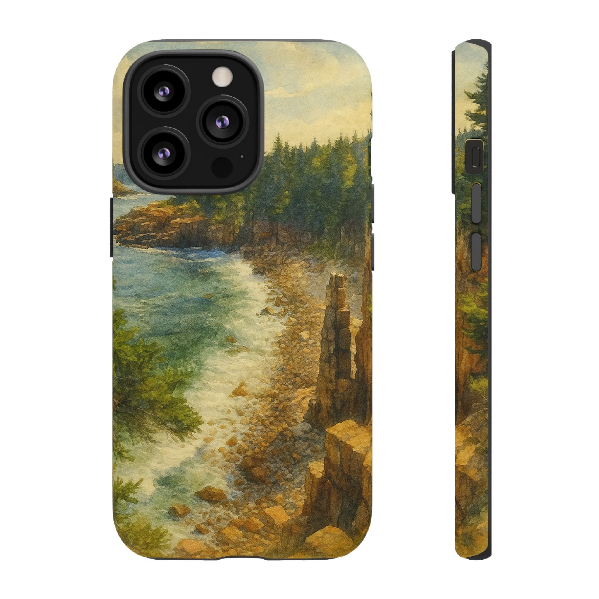 Acadia National Park Beach Phone Case - Perfect Gift for Nature Lovers and Park Enthusiasts