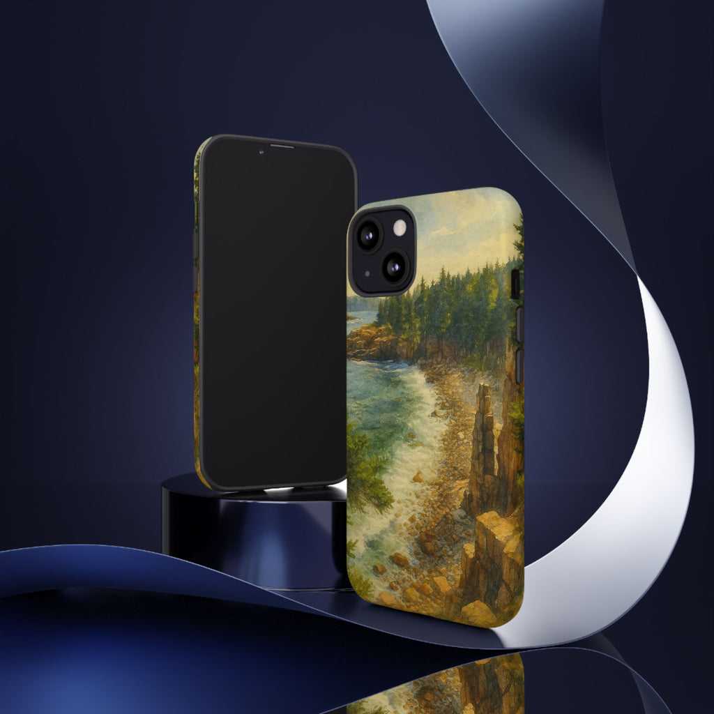 Acadia National Park Beach Phone Case - Perfect Gift for Nature Lovers and Park Enthusiasts