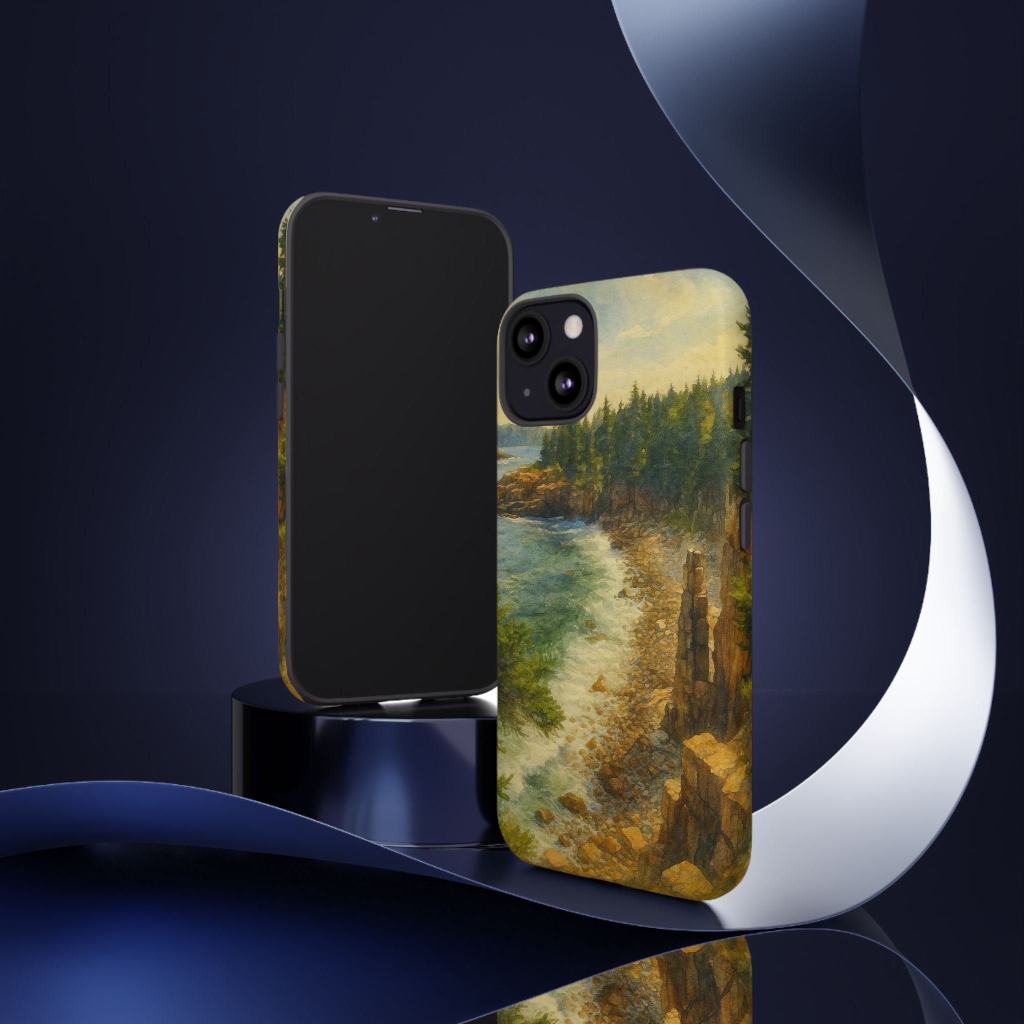 Acadia National Park Beach Phone Case - Perfect Gift for Nature Lovers and Park Enthusiasts