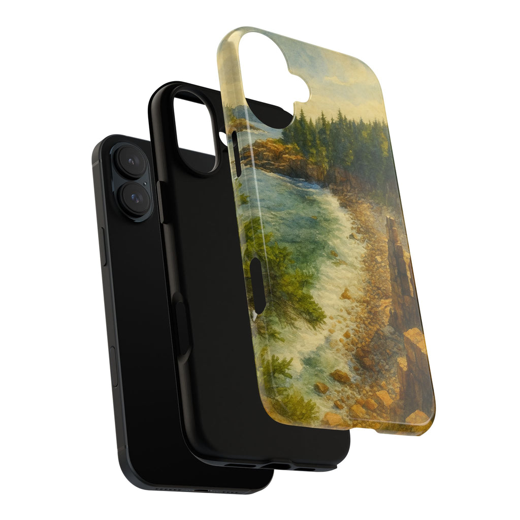 Acadia National Park Beach Phone Case - Perfect Gift for Nature Lovers and Park Enthusiasts
