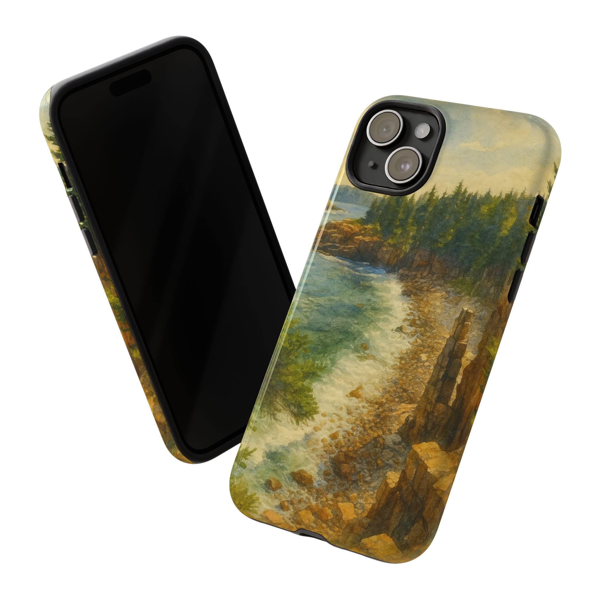 Acadia National Park Beach Phone Case - Perfect Gift for Nature Lovers and Park Enthusiasts