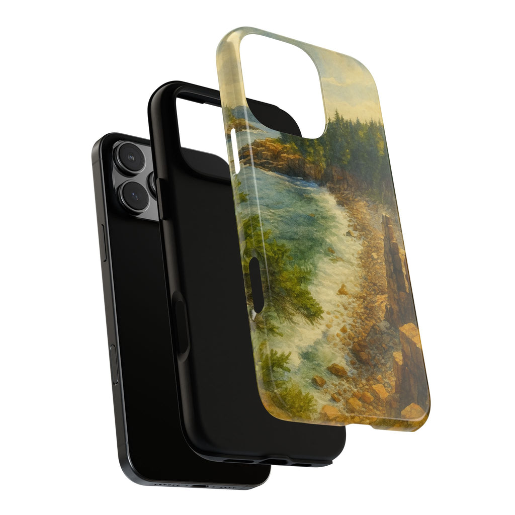 Acadia National Park Beach Phone Case - Perfect Gift for Nature Lovers and Park Enthusiasts
