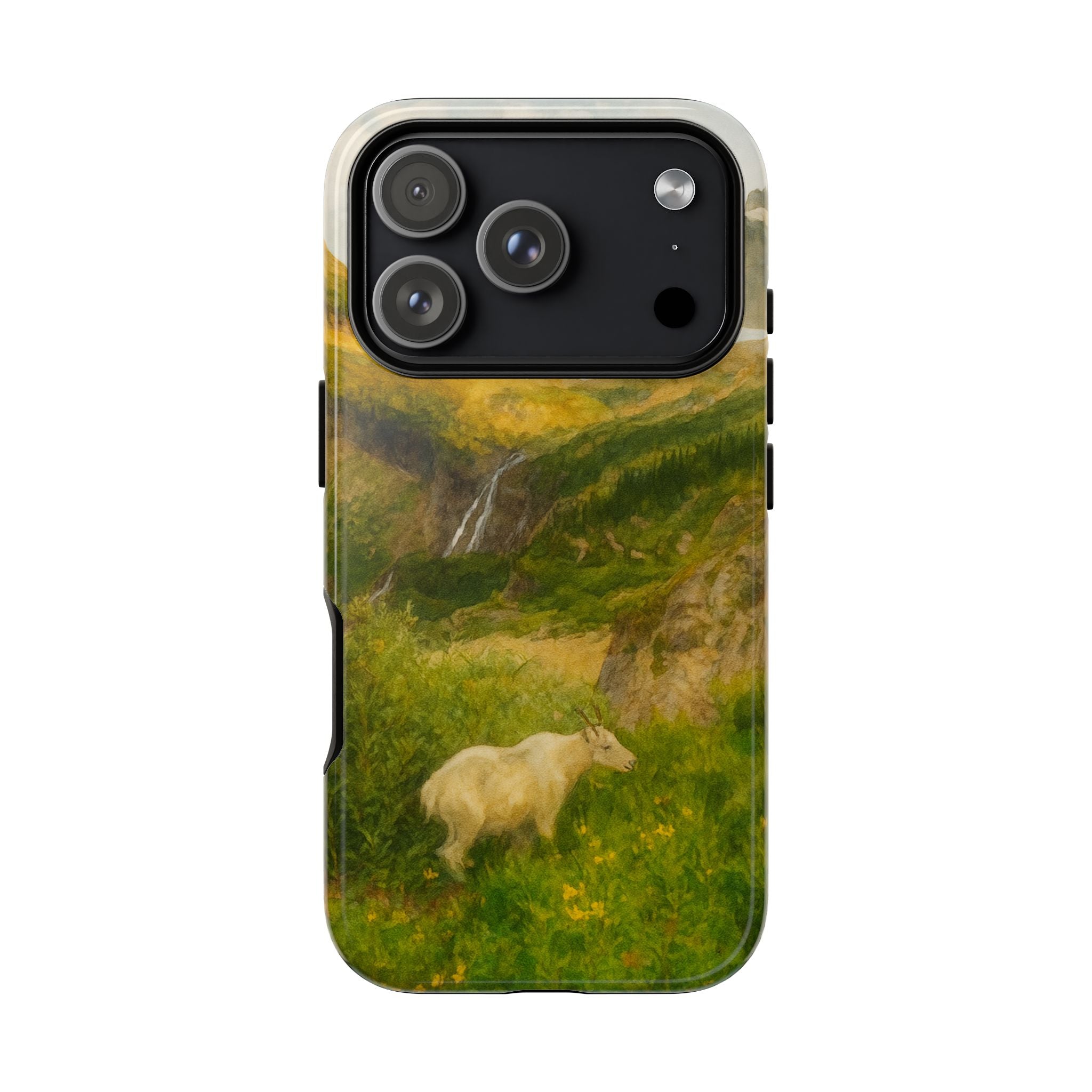 Glacier National Park Mountain Goat Phone Case - Perfect Gift for Nature Lovers and Park Enthusiasts