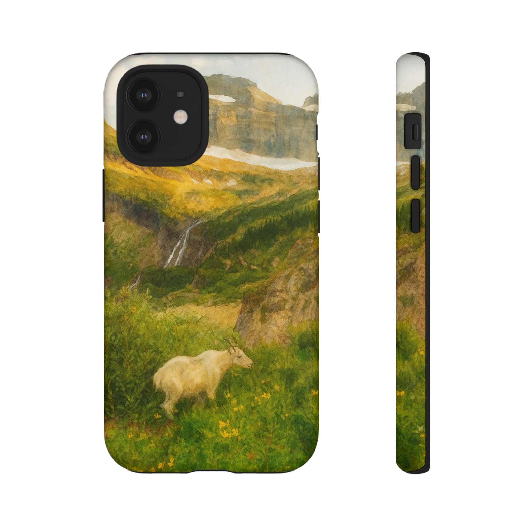 Glacier National Park Mountain Goat Phone Case - Perfect Gift for Nature Lovers and Park Enthusiasts