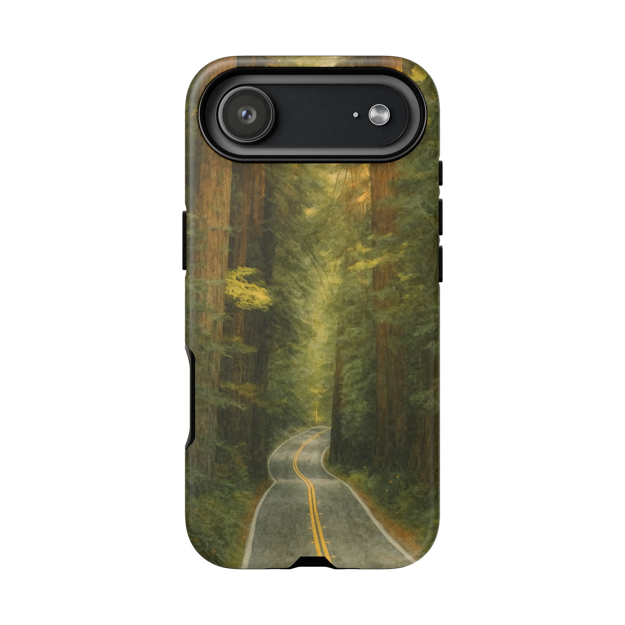 Redwoods National Park Road Phone Case - Perfect Gift for Nature Lovers and Park Enthusiasts