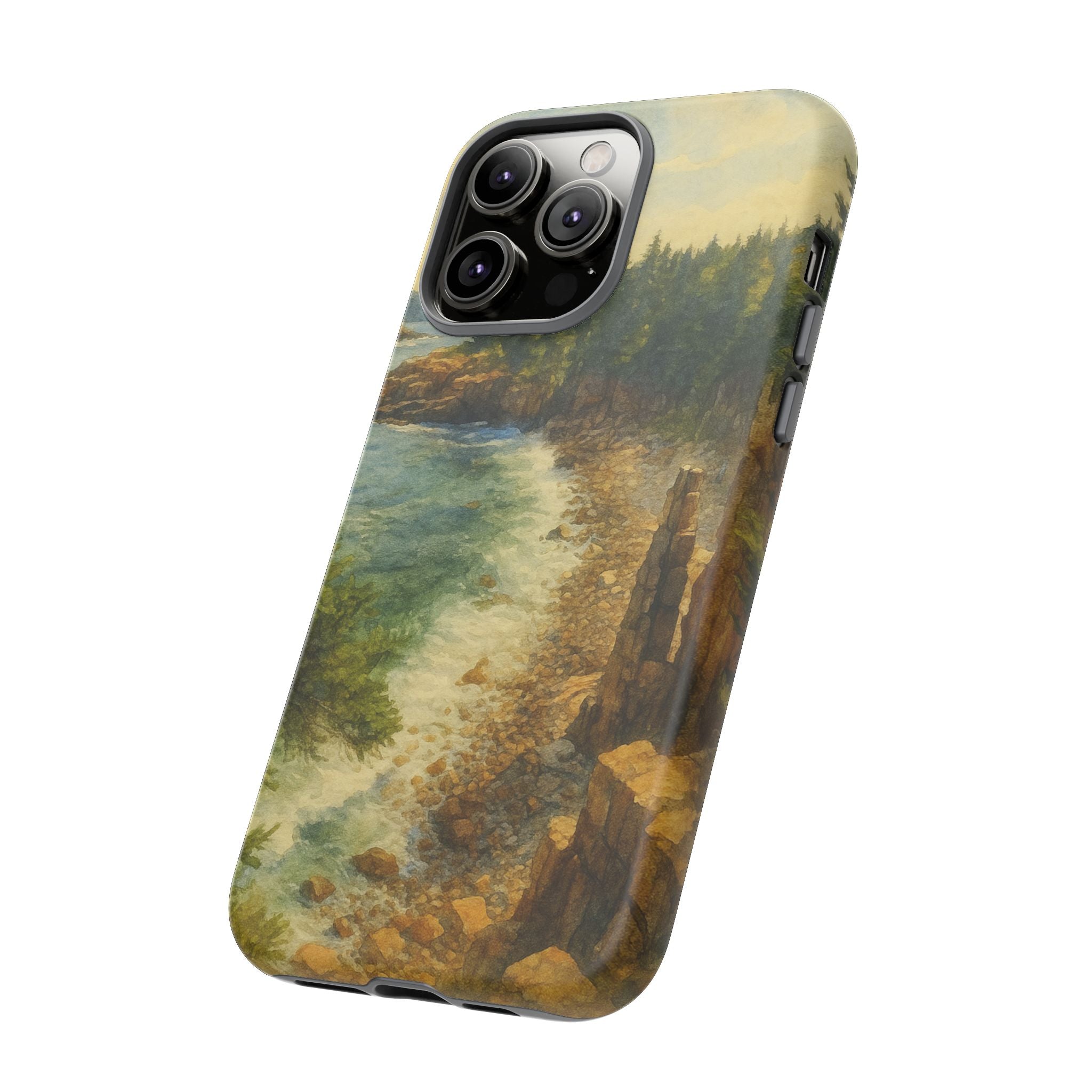 Acadia National Park Beach Phone Case - Perfect Gift for Nature Lovers and Park Enthusiasts