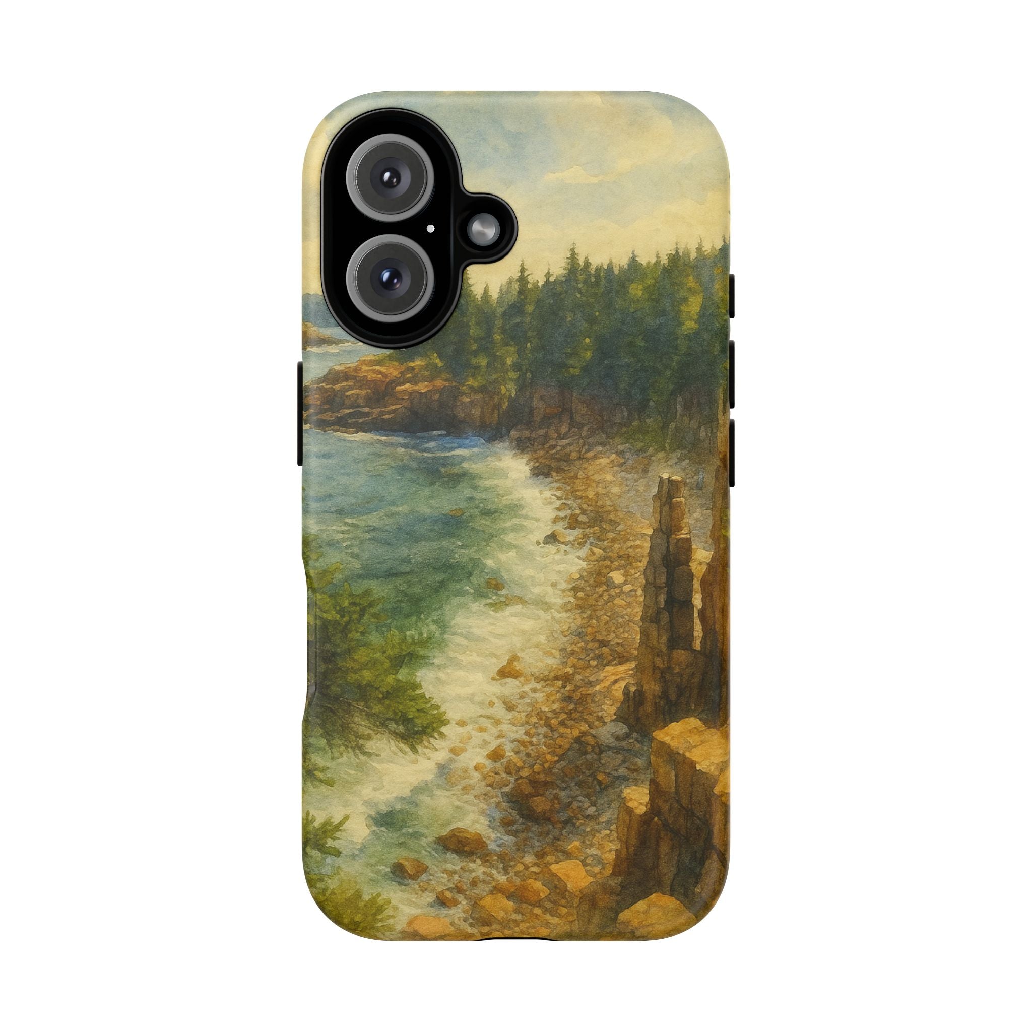 Acadia National Park Beach Phone Case - Perfect Gift for Nature Lovers and Park Enthusiasts