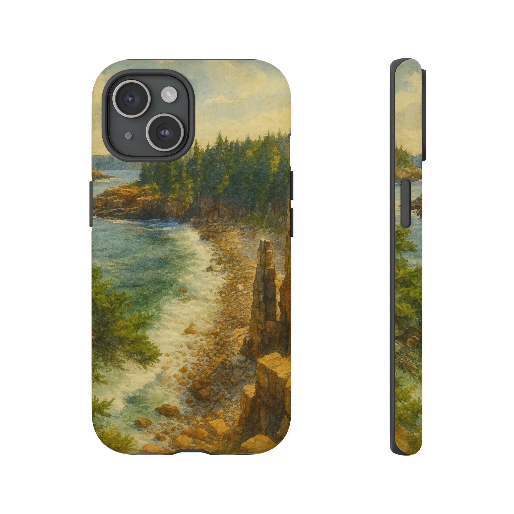 Acadia National Park Beach Phone Case - Perfect Gift for Nature Lovers and Park Enthusiasts