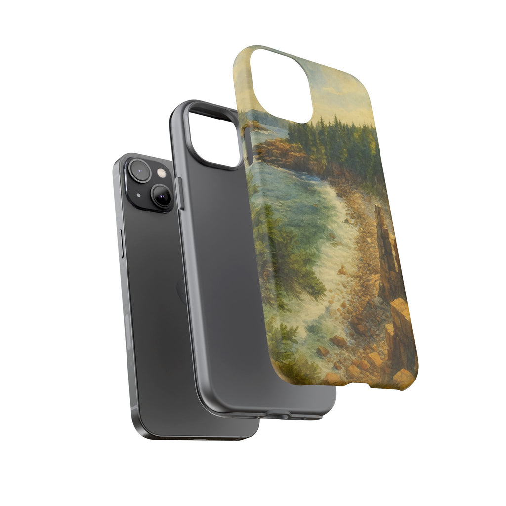 Acadia National Park Beach Phone Case - Perfect Gift for Nature Lovers and Park Enthusiasts