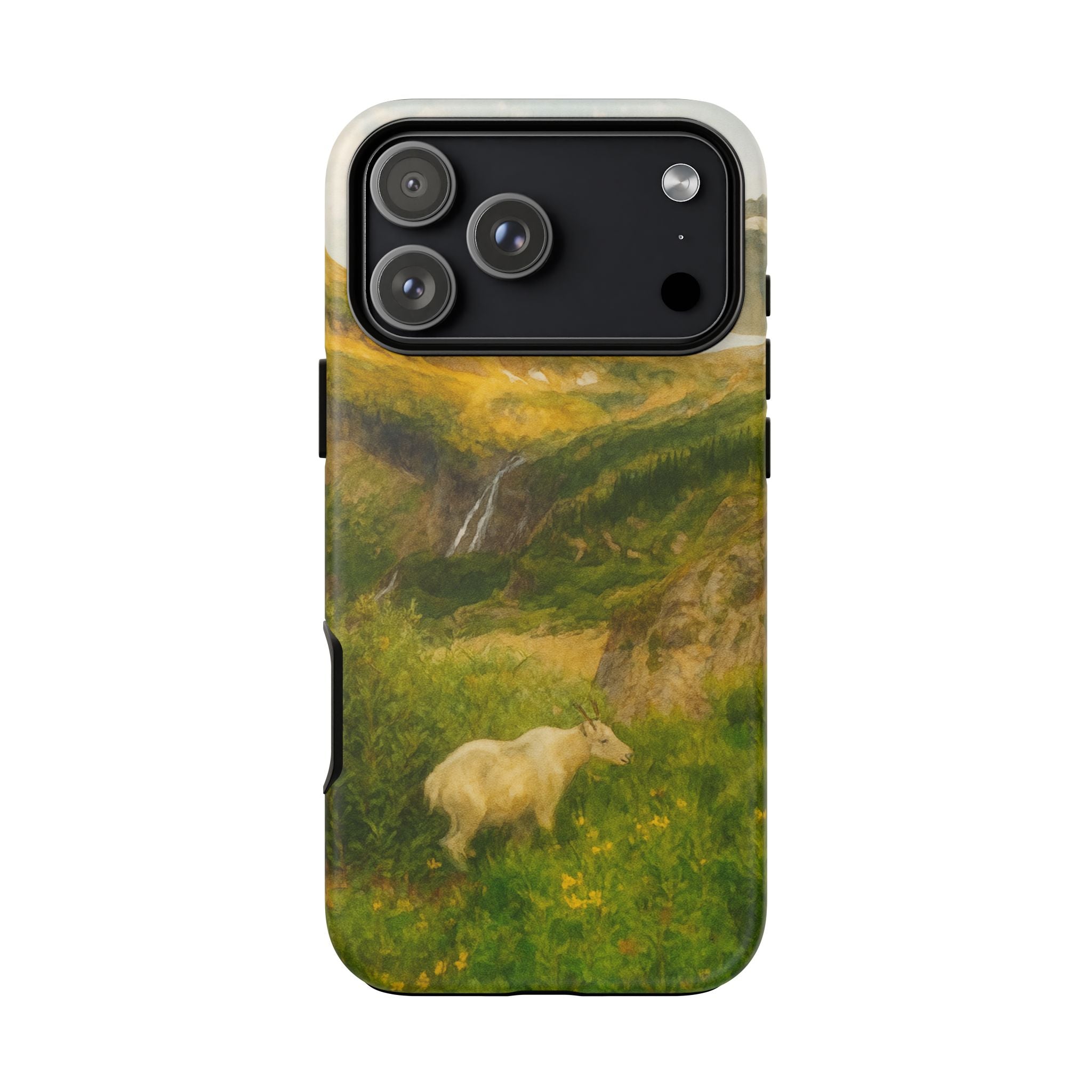 Glacier National Park Mountain Goat Phone Case - Perfect Gift for Nature Lovers and Park Enthusiasts