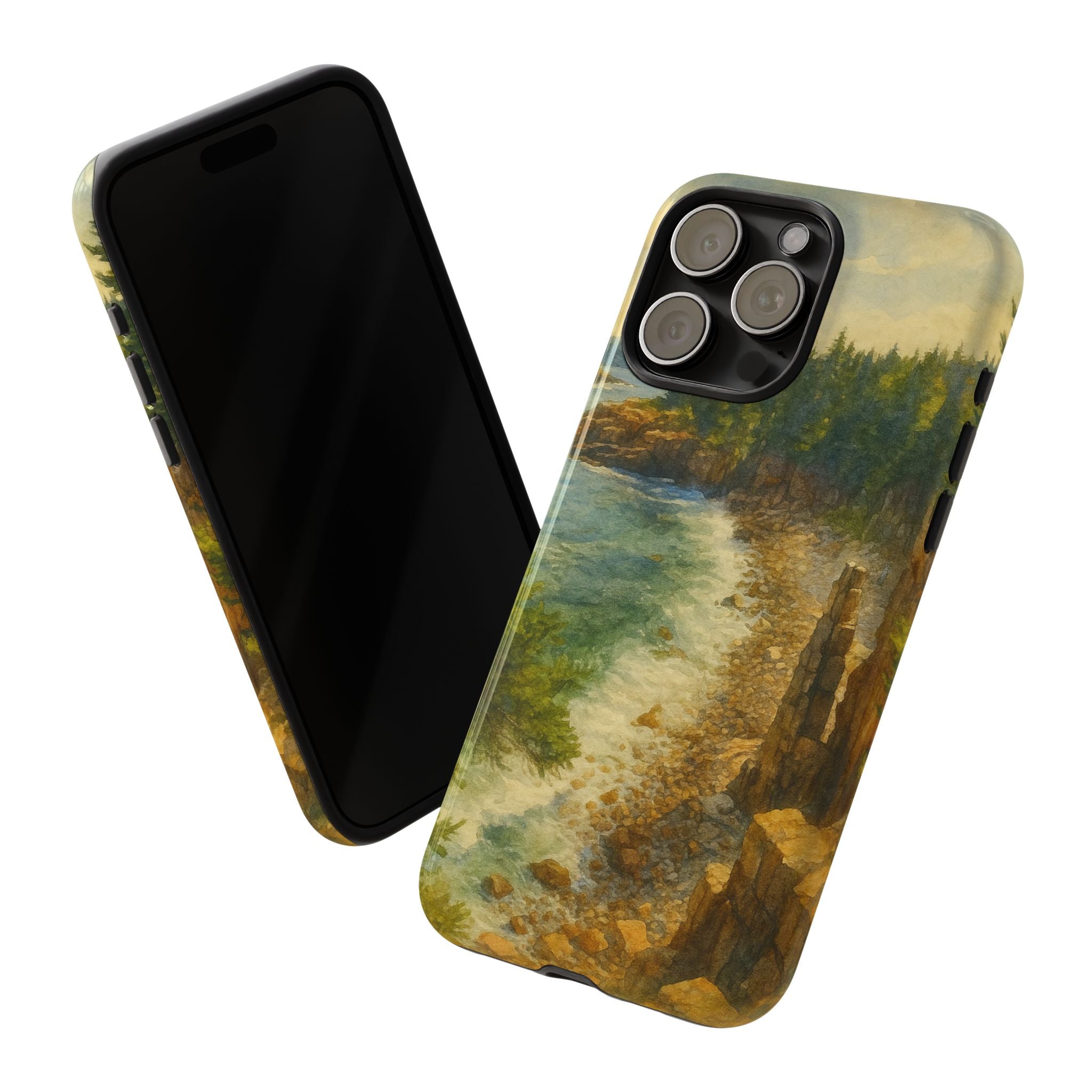 Acadia National Park Beach Phone Case - Perfect Gift for Nature Lovers and Park Enthusiasts