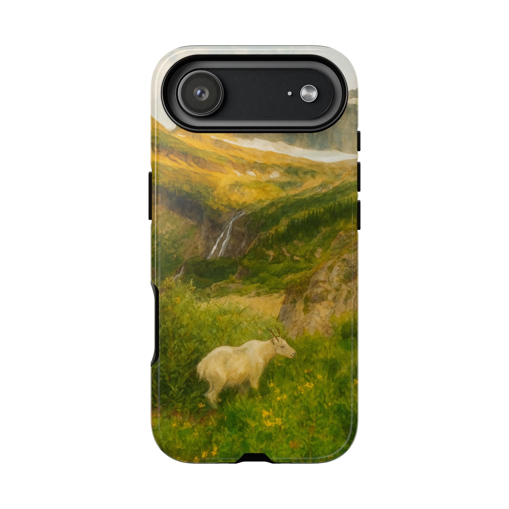 Glacier National Park Mountain Goat Phone Case - Perfect Gift for Nature Lovers and Park Enthusiasts